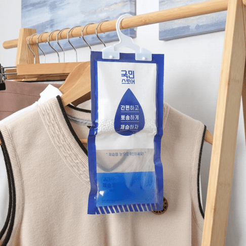 국민스토어 간편뽀송 강력한 습기제거제 옷장 제습제  10개